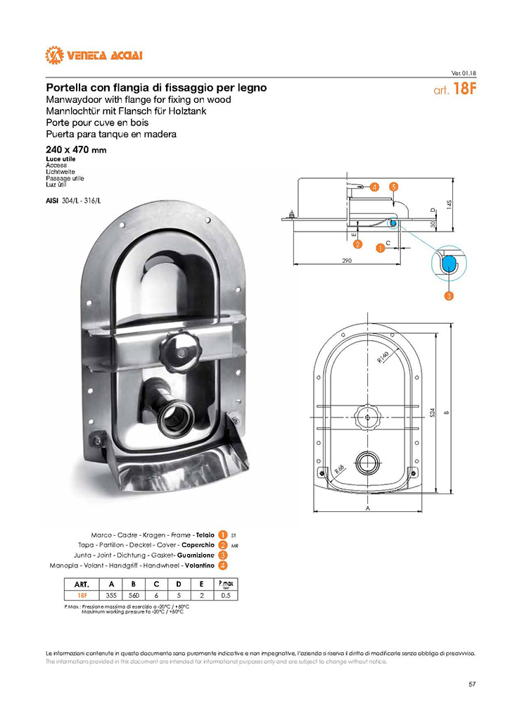 Portella legno