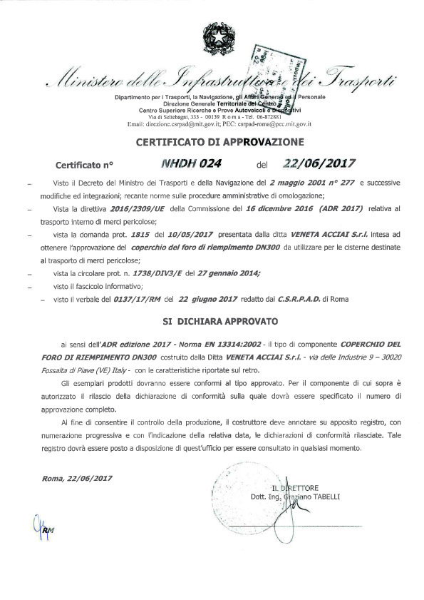 DN300 DN300 ADR 2017