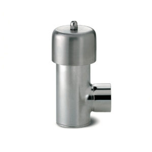 Pressure relief stainless steel valve