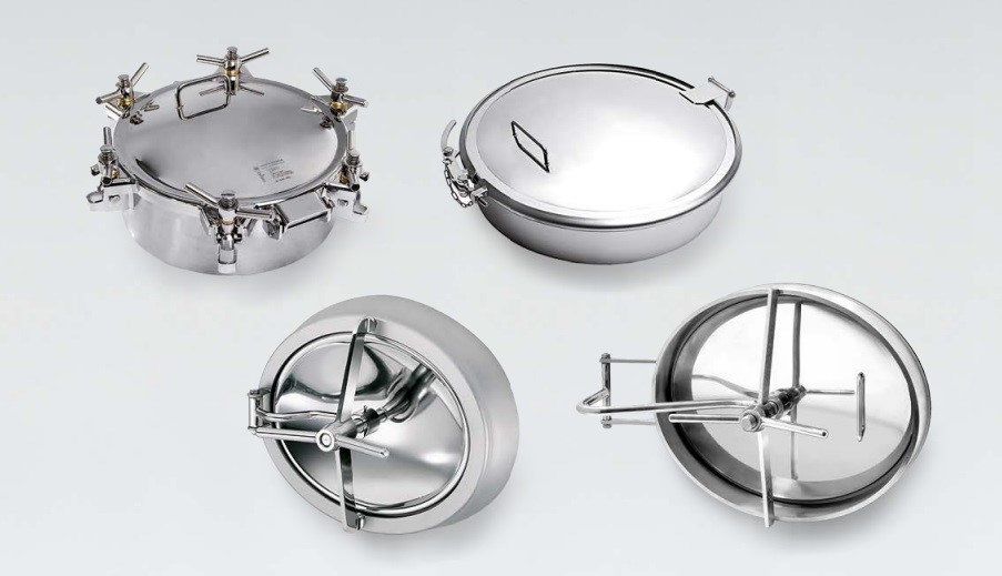 portelle e chiusini acciaio inox